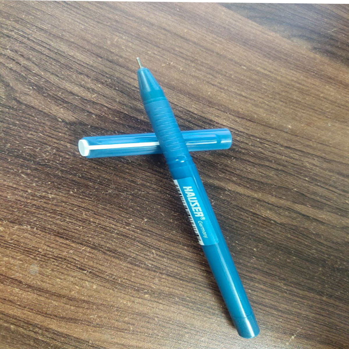Hauser Doku-Rite 0.7mm  Blue Color Body Blue Writing Ball Pen SKU 27427