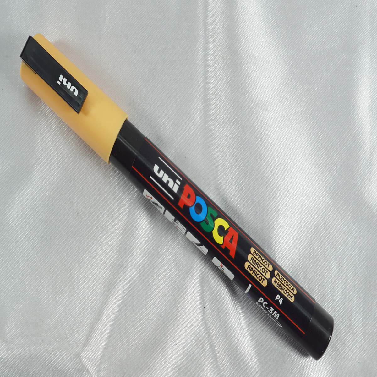 Uniball Posca PC-3M Bullet Fine Tip 0.9-1.3mm Apricot Color and Water Paint Marker SKU 27898