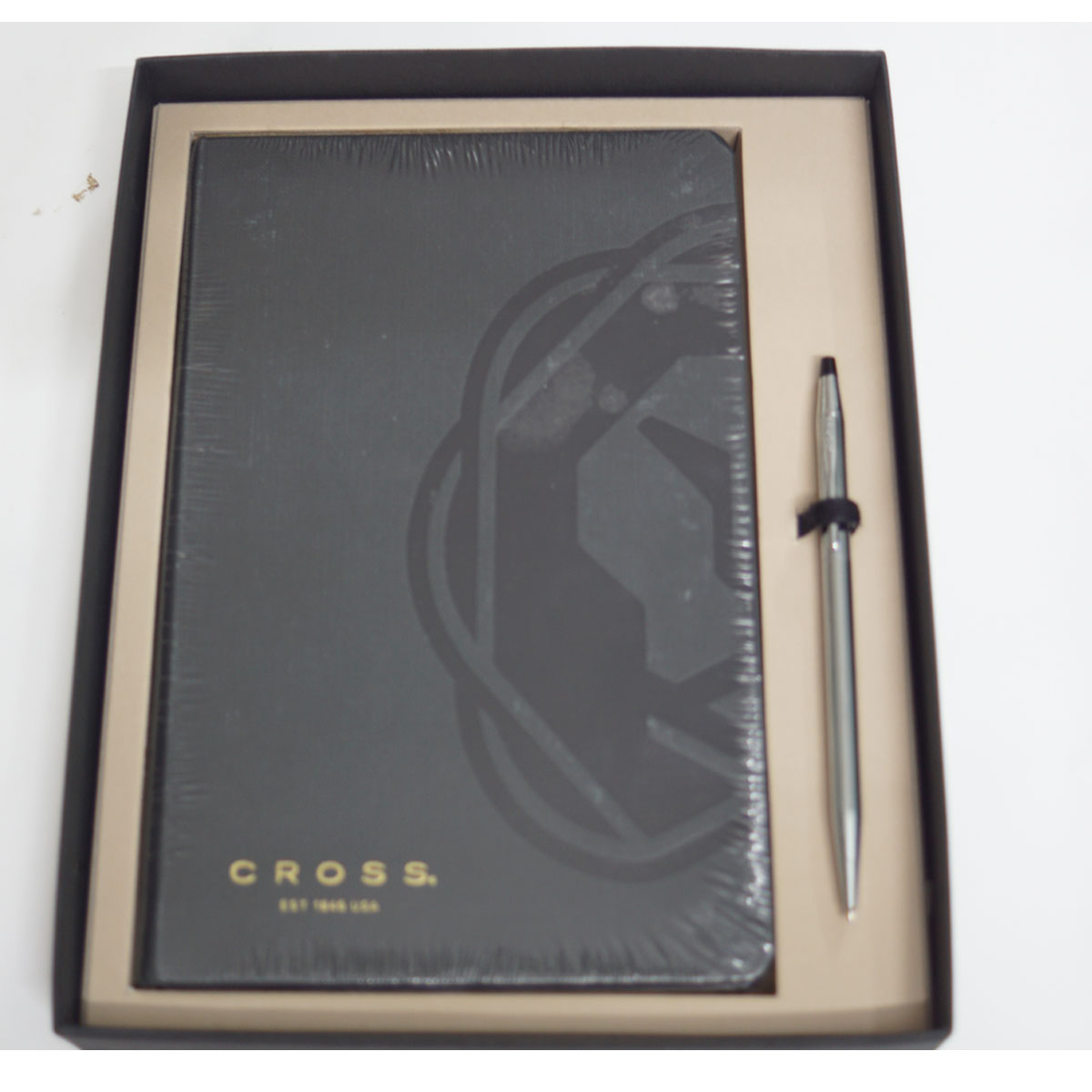 Cross 3502/Century Chrome Color Slim Twist Type Ball Pen With Diary Set SKU 28010
