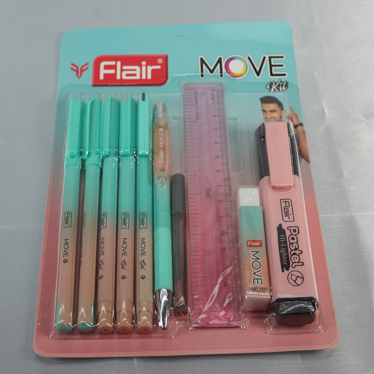 Flair Move Kit  Green with Light Orange Color  SKU 28210