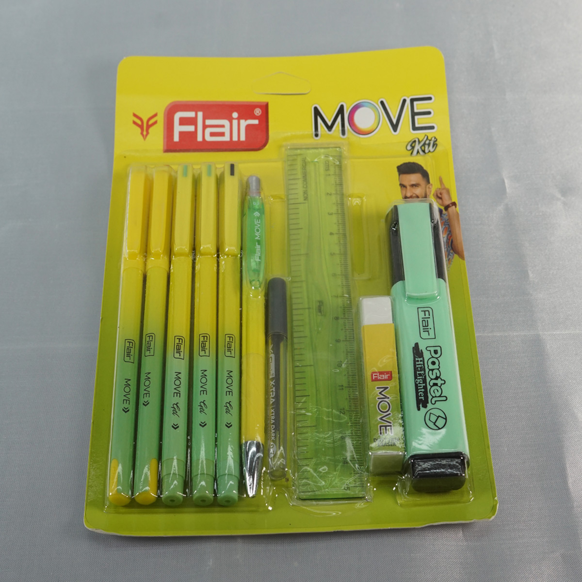 Flair Move Kit Yellow With Green Color  SKU 28212