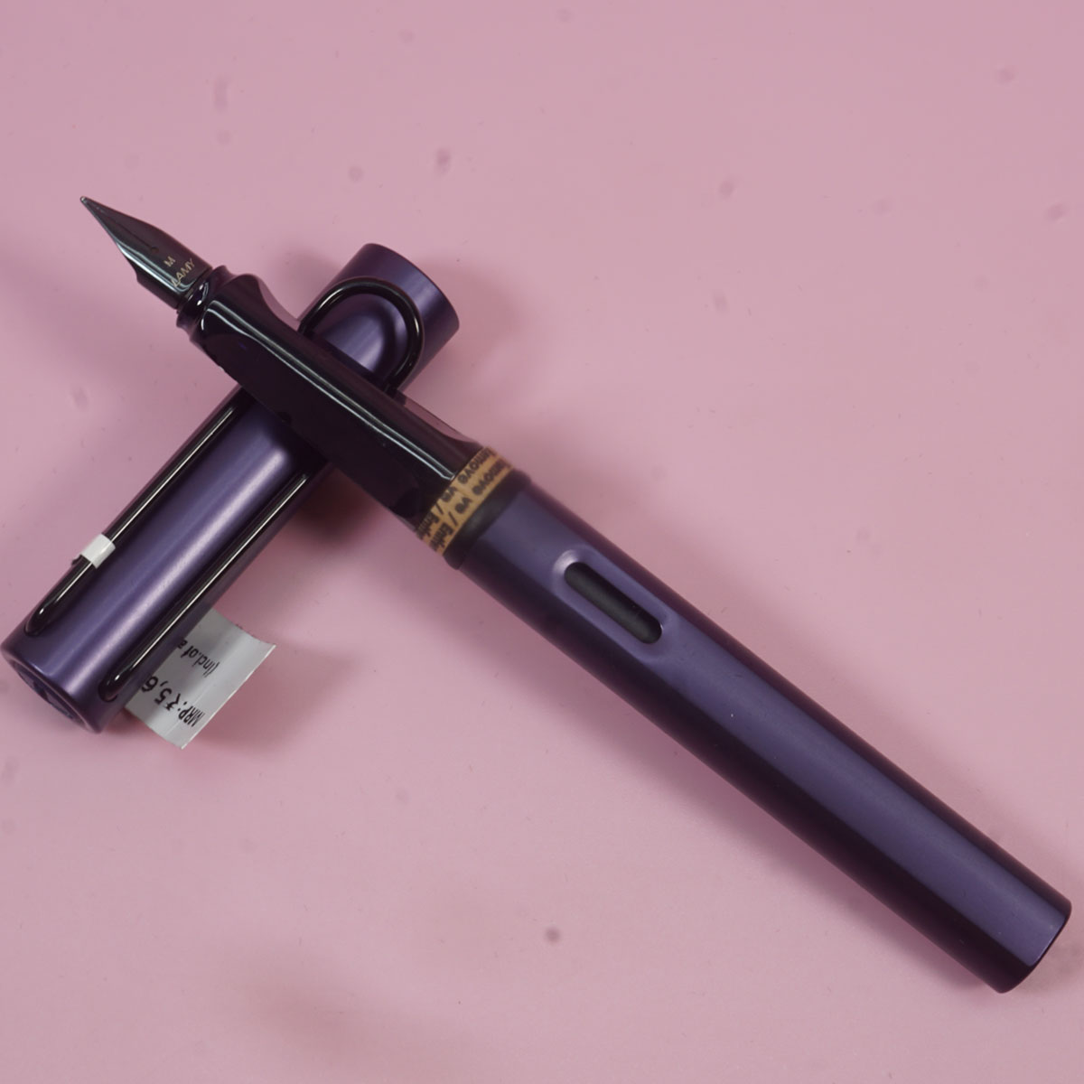 Lamy Al Star  Dark Dusk Color Body and Cap Medium Tipped Nib Converter And Cartridge Type Fountain Pen SKU 28439