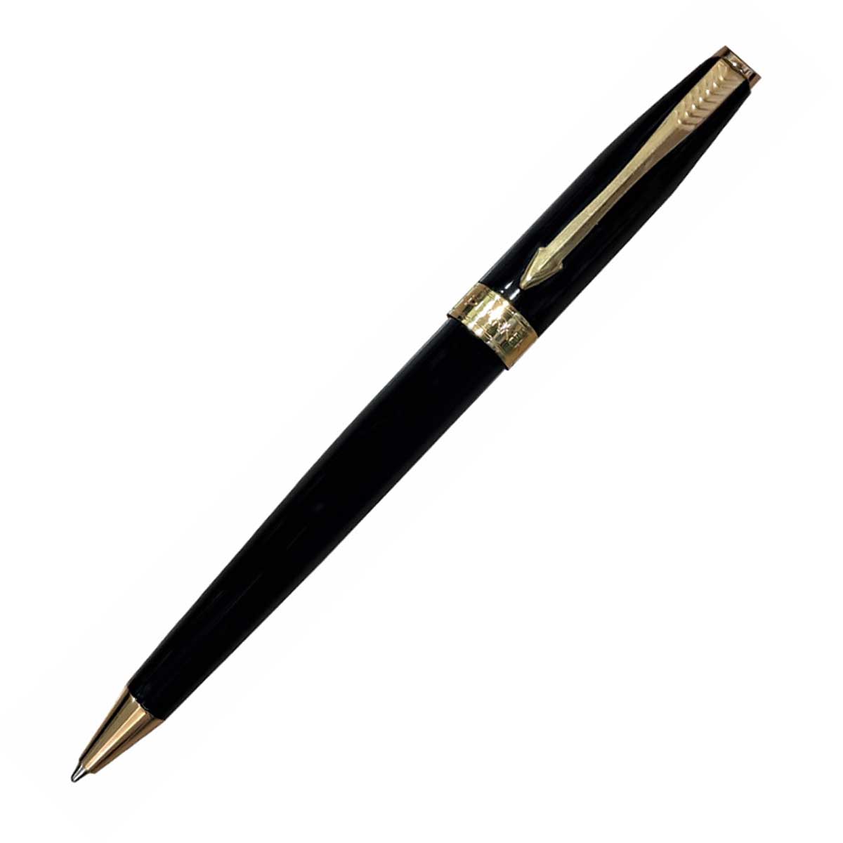 Parker Fusion Laquer Black GT Ball Pen SKU 28484