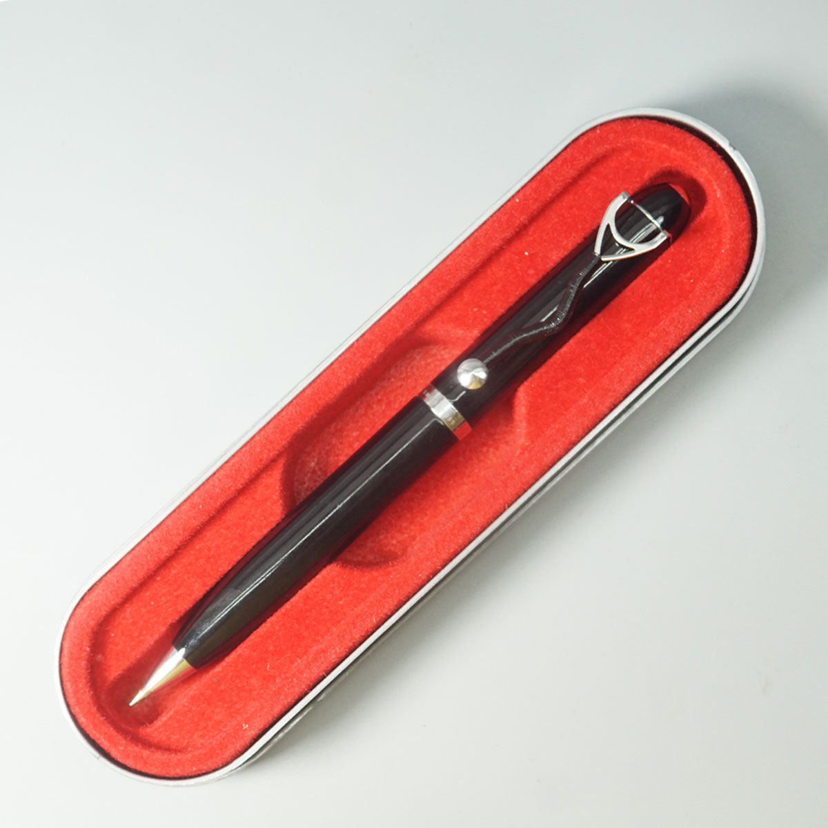Swiss Cross 1023 Black Color Stethoscope Doctor Symbol Twist Type Ball Pen SKU 28701