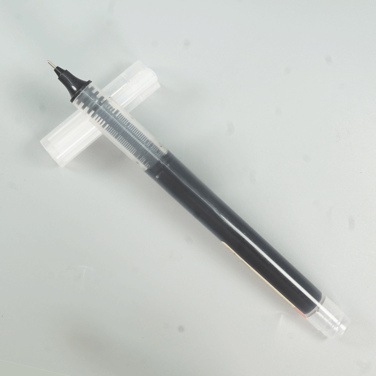 penhouse.in SZ-211 Transparent Body With Black Color Writing 0.5 mm Gel Pen SKU 28938