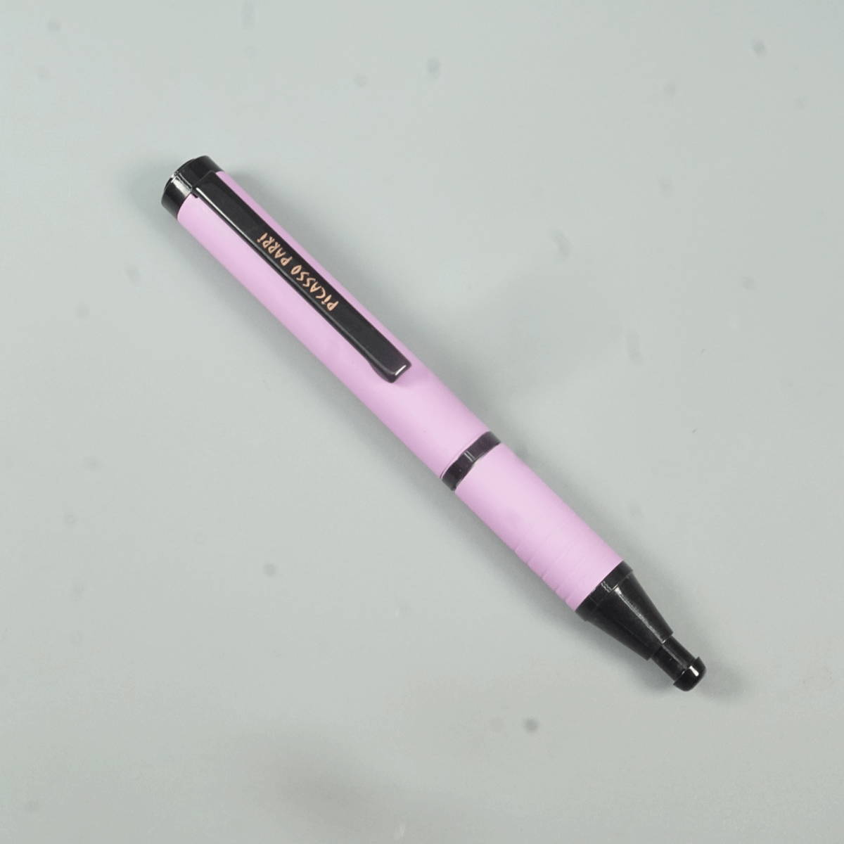 Picasso Parri Violet Color Body With Black Color Clip Long And Short Model Ball Pen SKU 28955