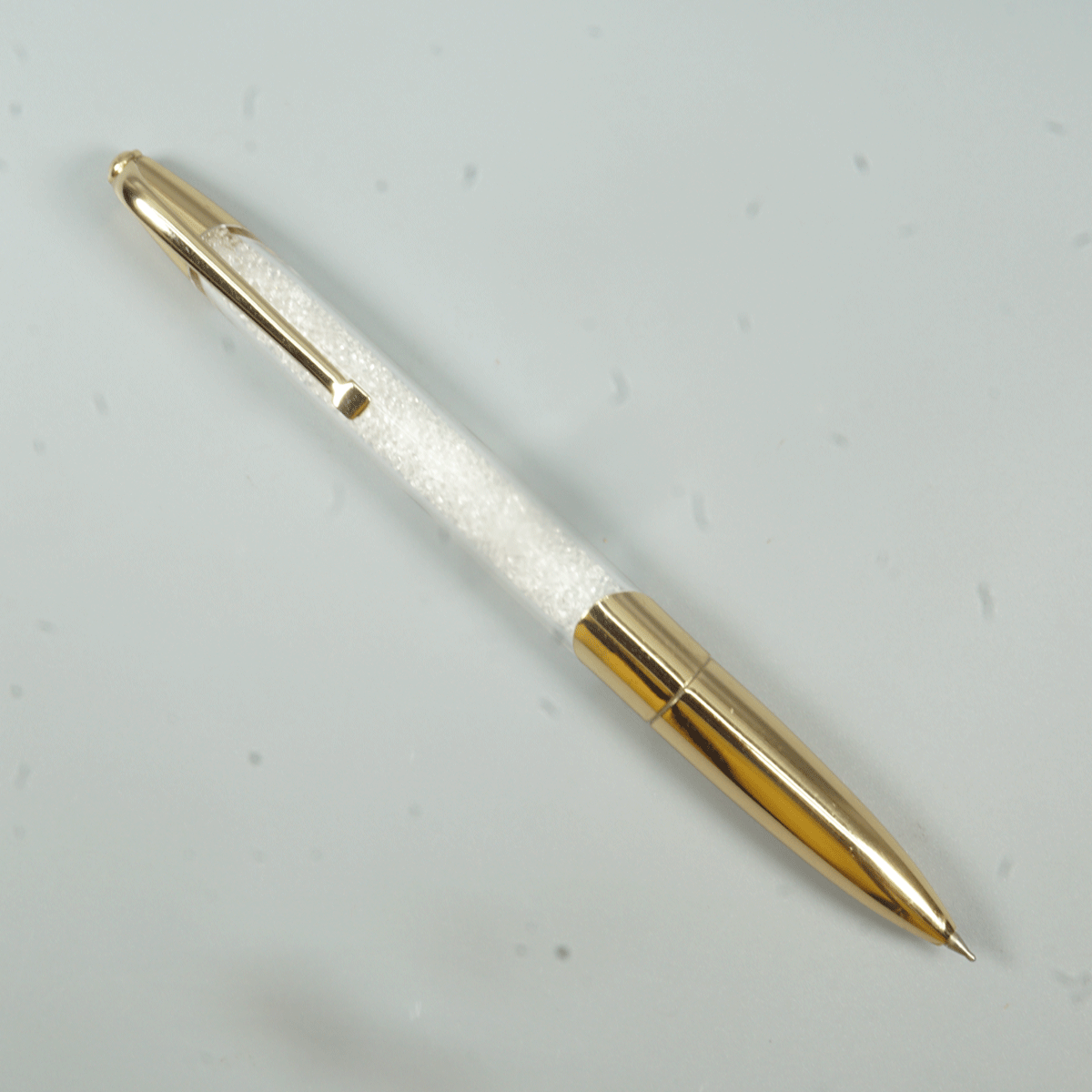 Picasso Parri Crystallline  Gold Color  Twist Type Ball Pen SKU 28968