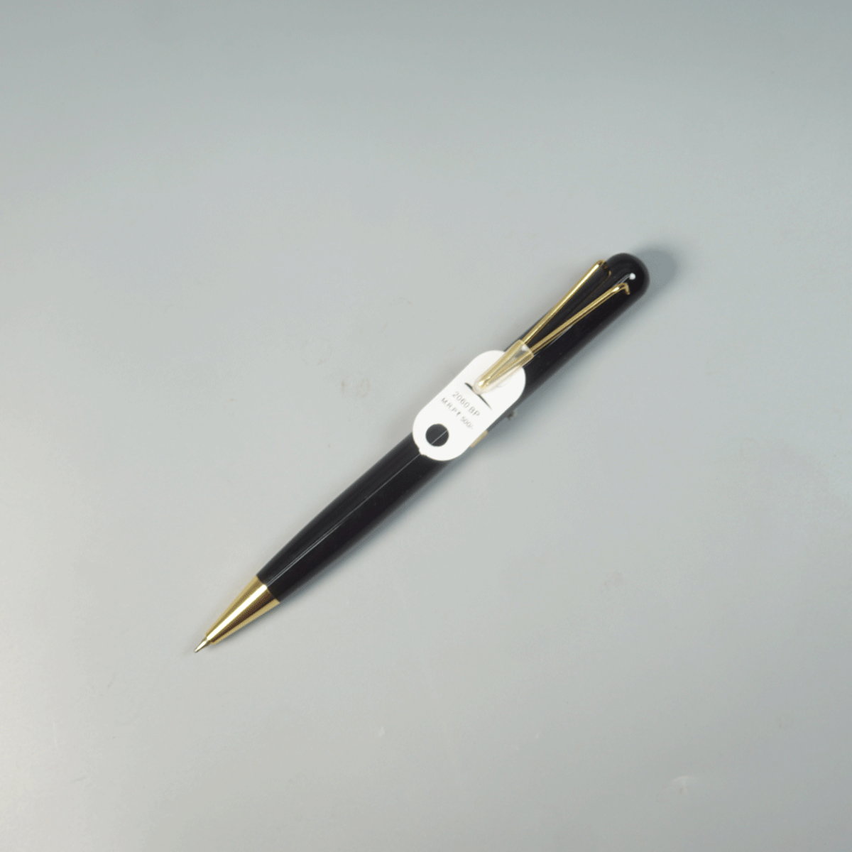 Submarine 2060 Black Color Body Gold Color Clip With Fine Tip and Twist Type Ball pen SKU 29006