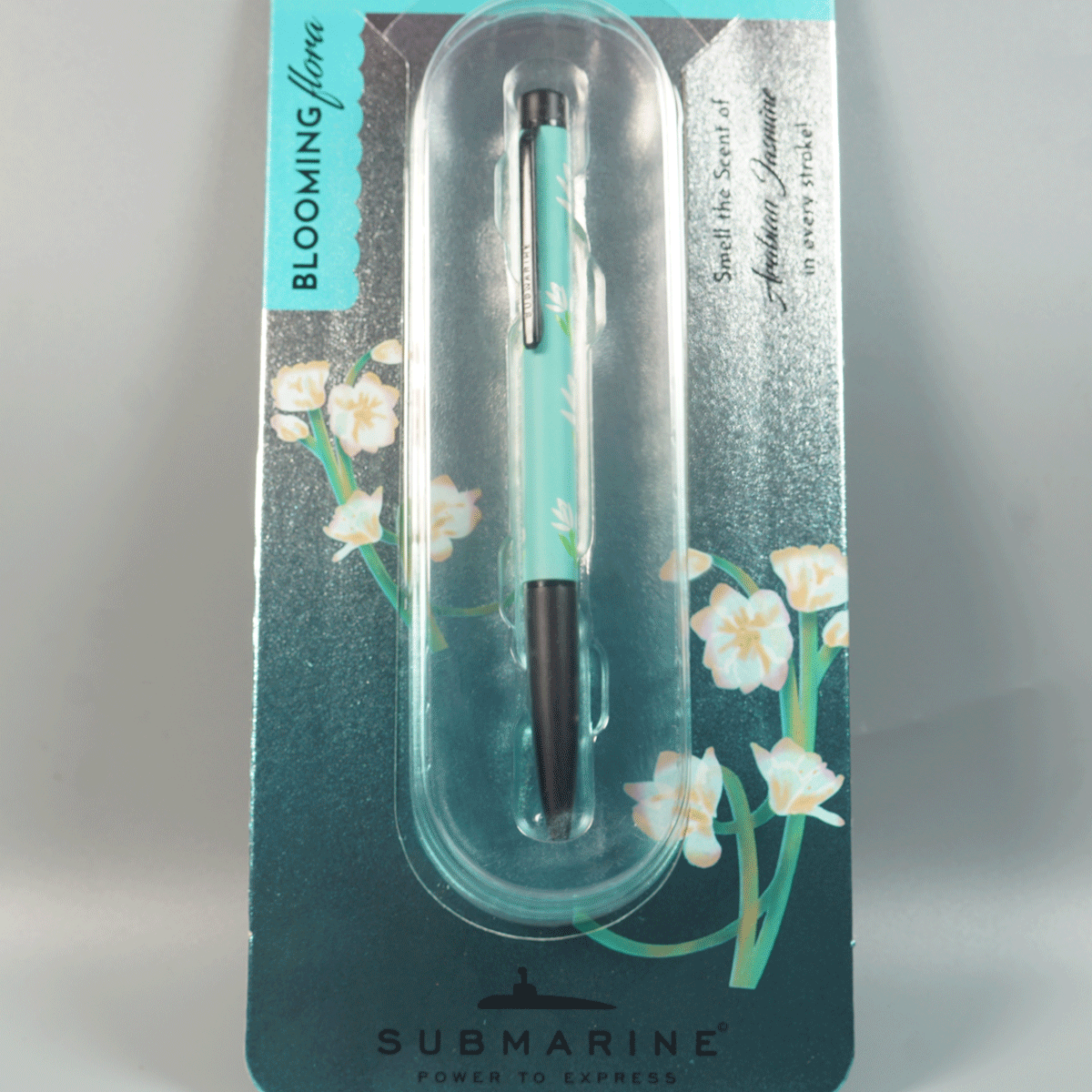 Submarine 2306 Blooming Flora  Smell The Scent Of Arabian Jasmine In Every Stroke Twist Type Ball Pen SKU 29023