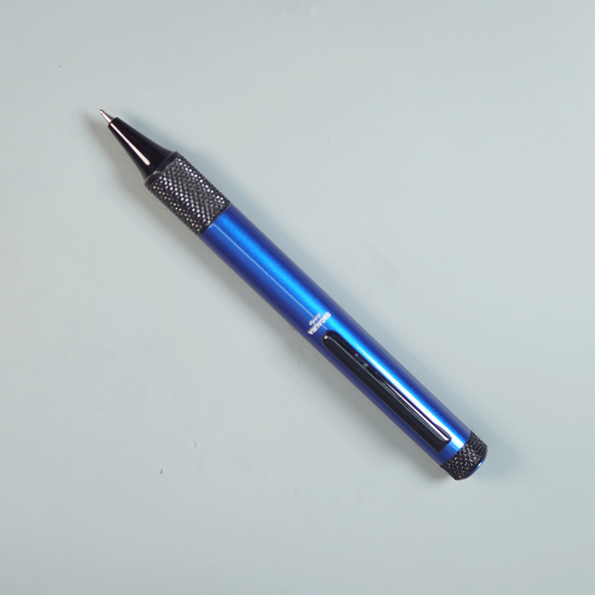 Sigaura Zatka Glossy Full Blue Color Body With Black Color Clip Tep Type  Fine Tip Ball Pen  SKU 29109