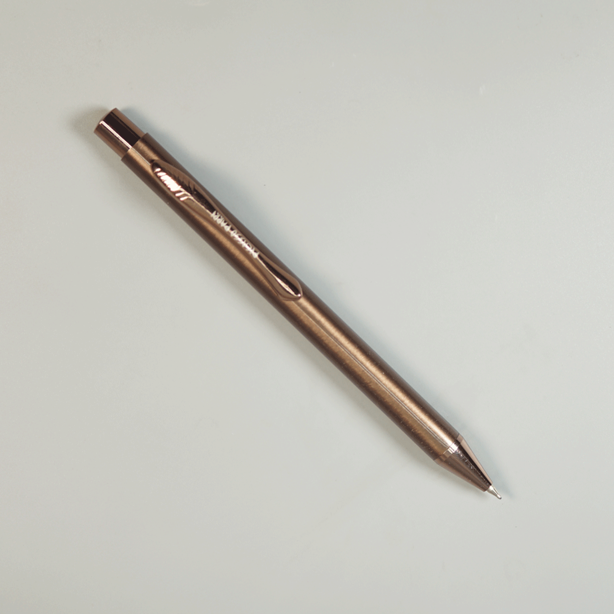 Picasso Parri Coffee Smell Brown Color Body And Clip Retractable Type Ball Pen SKU 29127