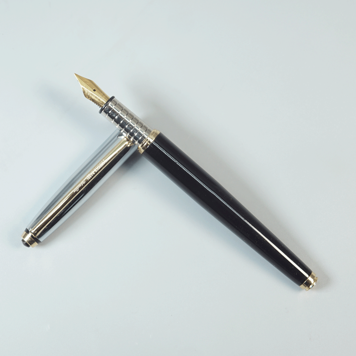 Picasso Parri Merlin Black Color Body With Silver Clip Cartridge Type Fountain Pen 29141