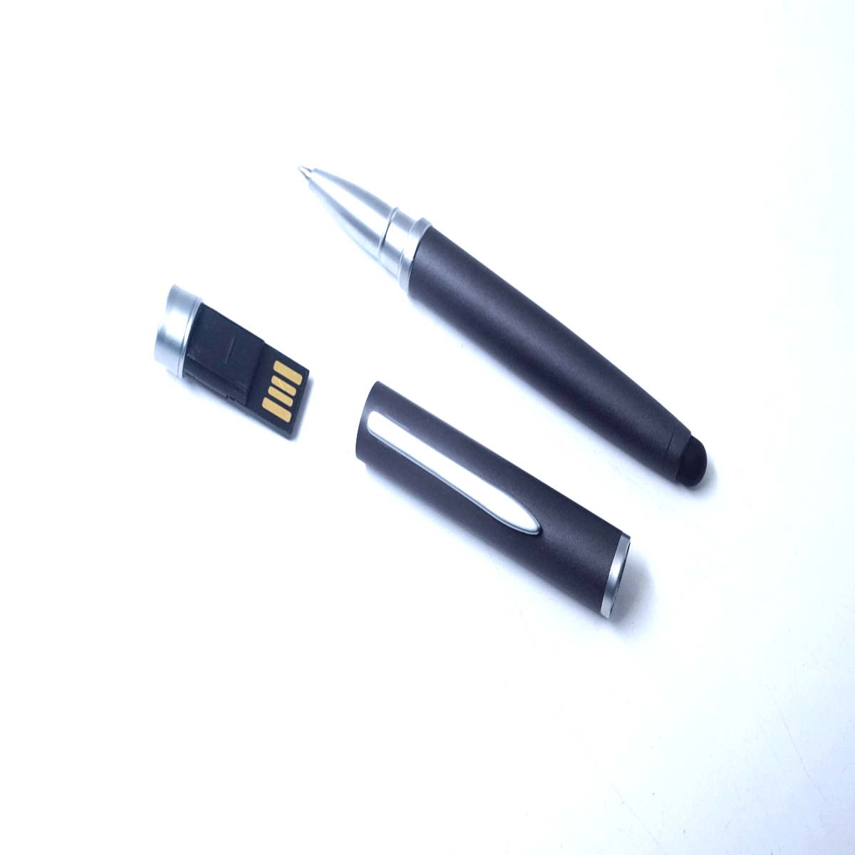 Penhouse.in Grey Color Ball pen With 64GB Pendrive SKU 26543