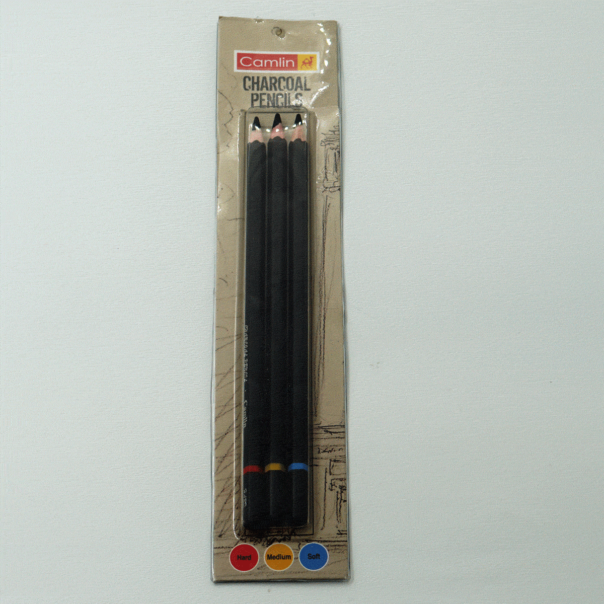 Camlin 700954 Charcoal Pencils SKU 50143