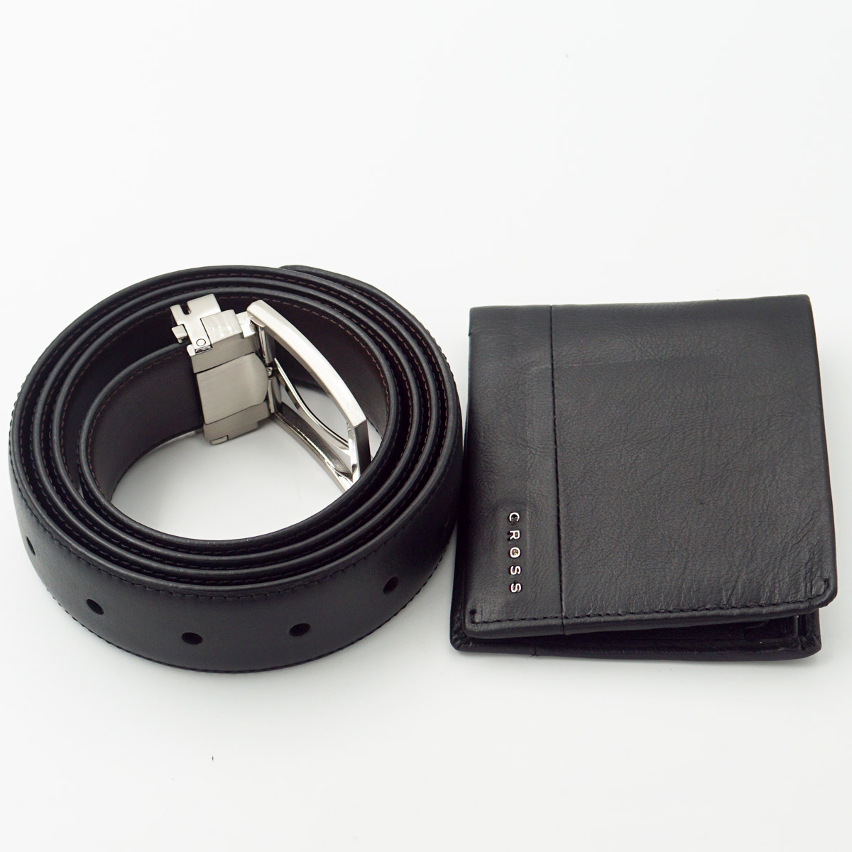 Cross Free Size Belt And Wallet Gift set SKU 50153