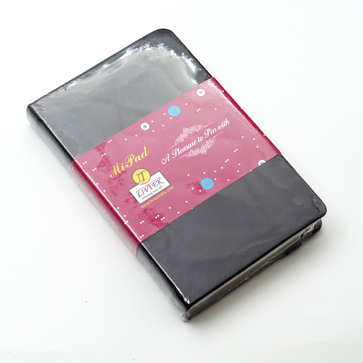 Livtek MiPad Small Black Color Note Book SKU50172