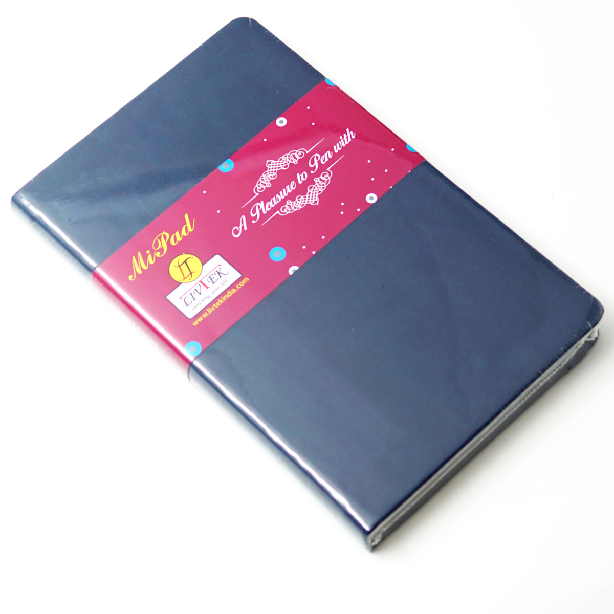 Livtek MiPad Medium Navy Blue Color Note Book SKU50180