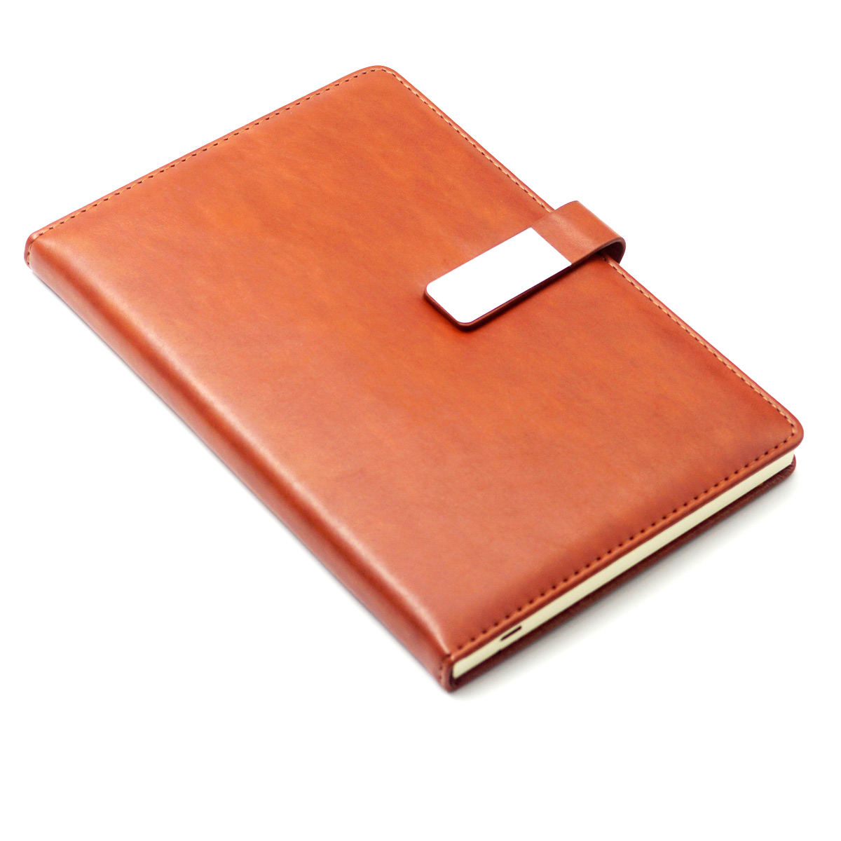 penhouse.in Brown Color Leather Diary SKU 50183