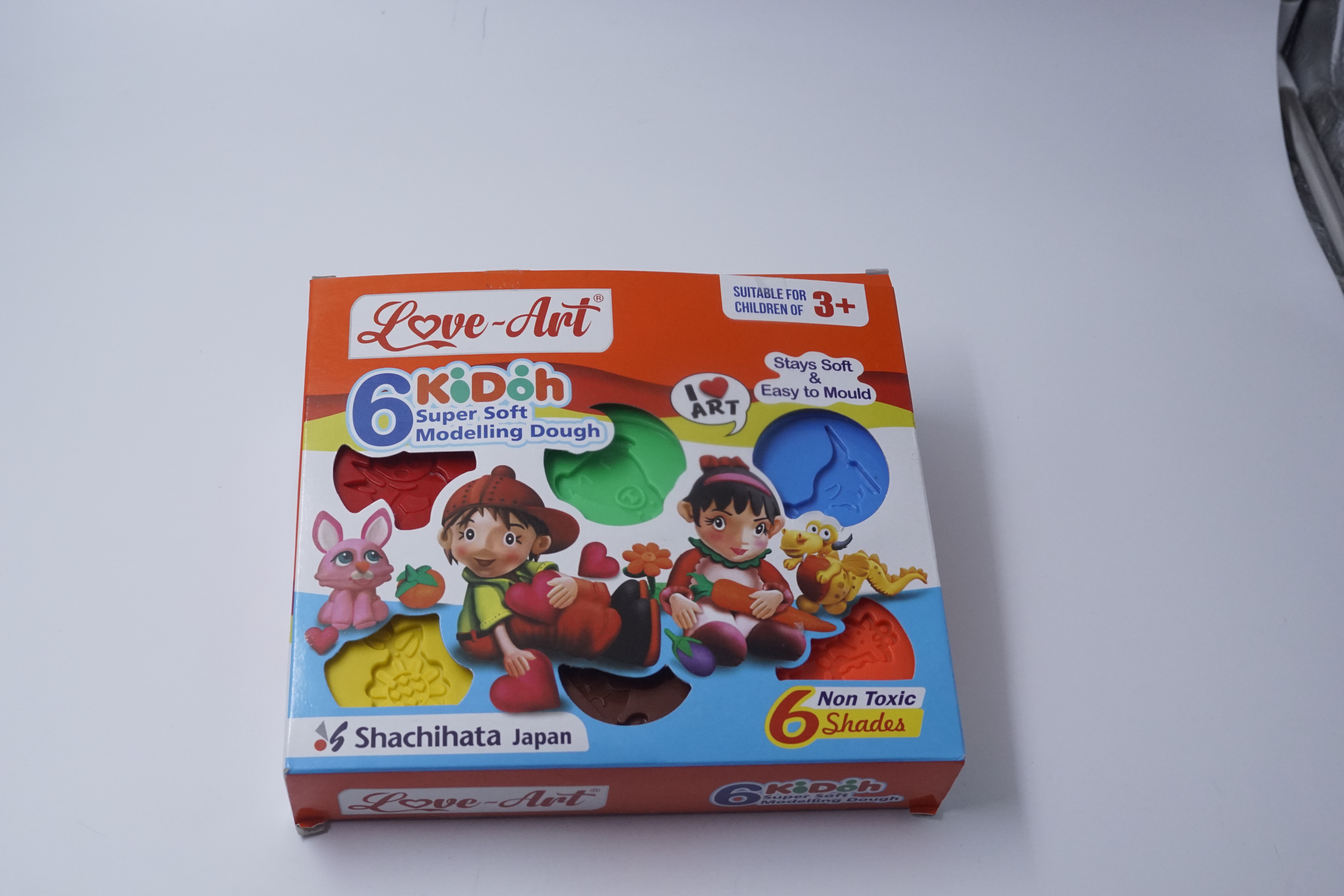 Artline 6 super Soft Modelling Dough easy Manipulation making it perfect for creating cute characters SKU 50344
