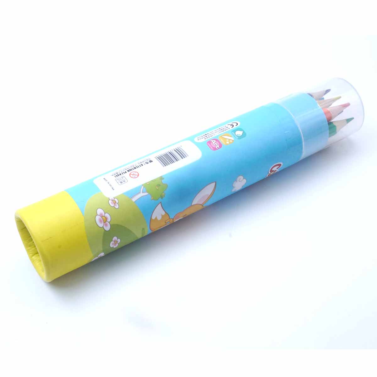 Arav P-152  Blue Color With 12 Pencil Color Box SKU 50424