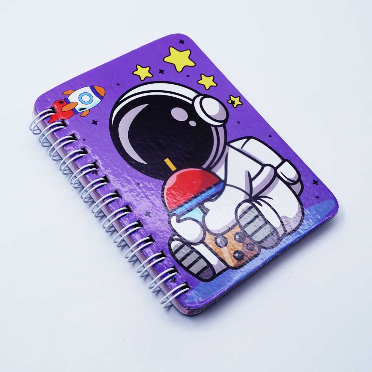 Arav XQ86k A7 Spiral Diary Purple SKU 50474