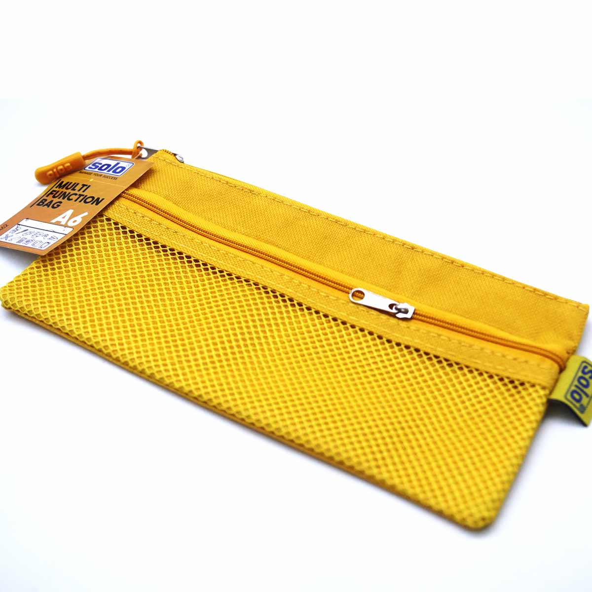 Solo MFA62 A6 Mltifn two Pocket Bag Yellow Color SKU 50511