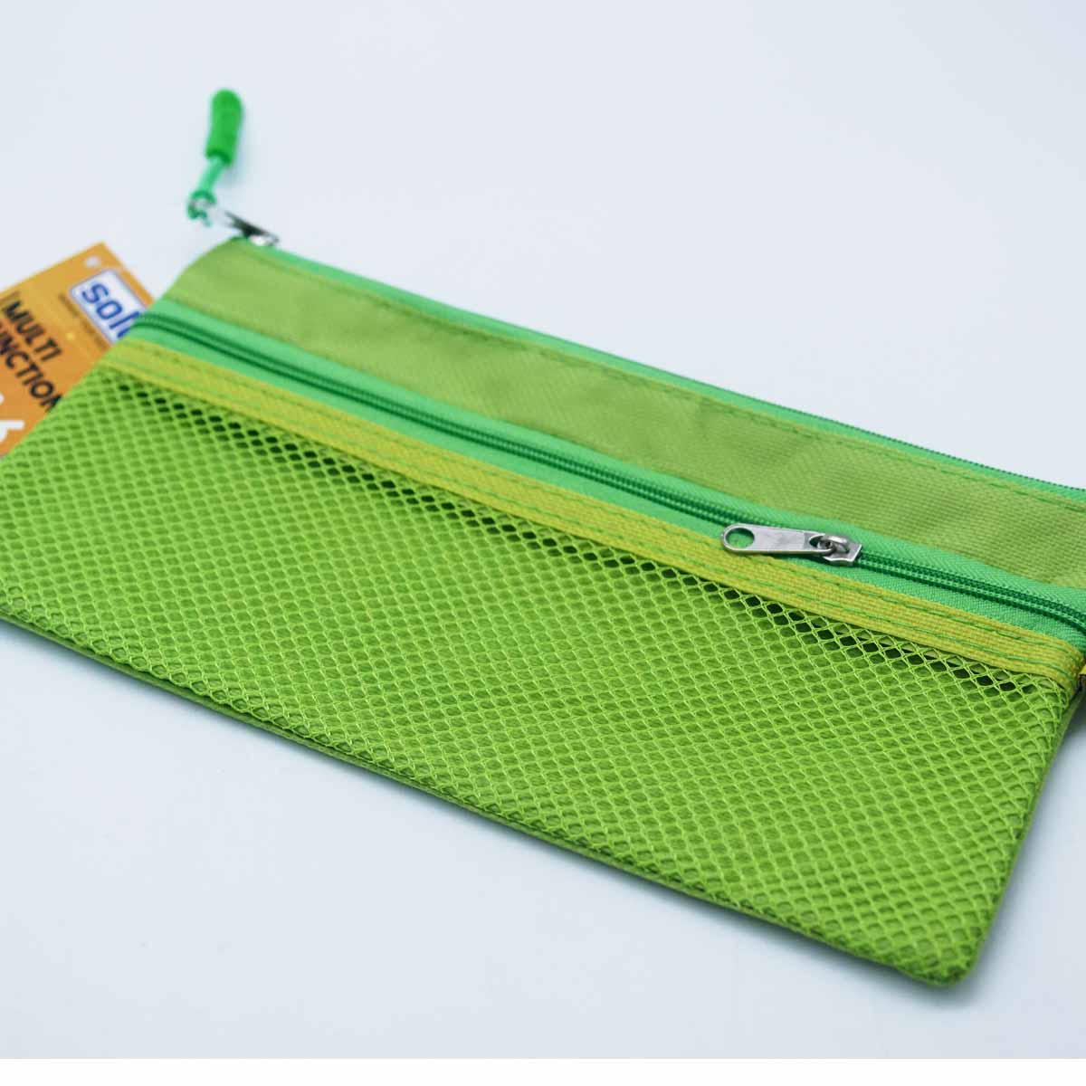 Solo MFA62 A6 Mltifn two Pocket Bag Green Color SKU 50513