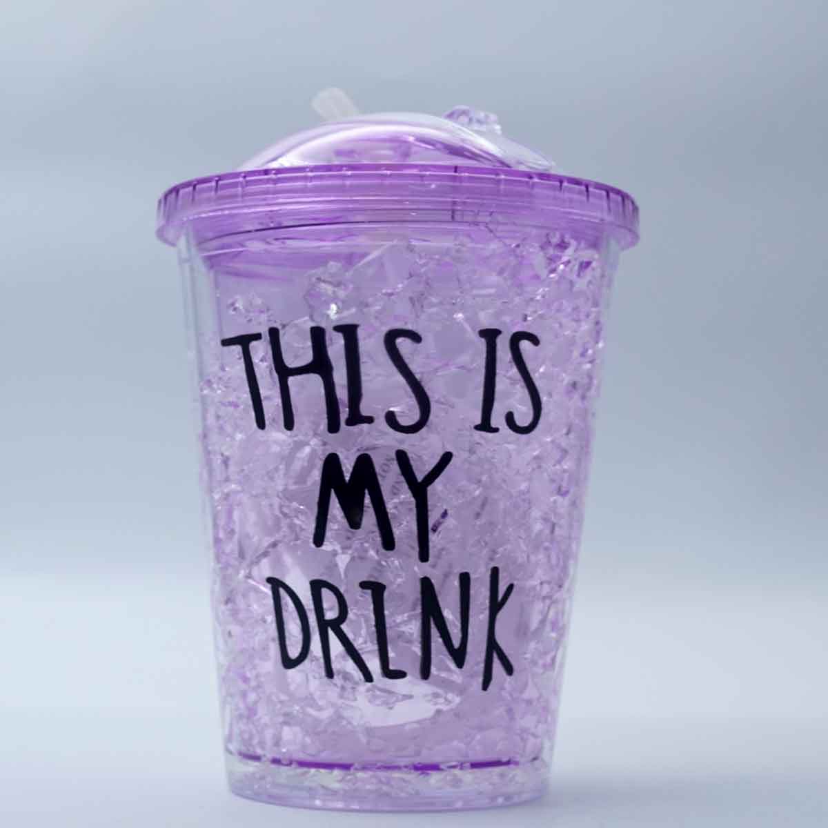 Arav RG - 144 Sipper Glass Purple Color SKU 50874