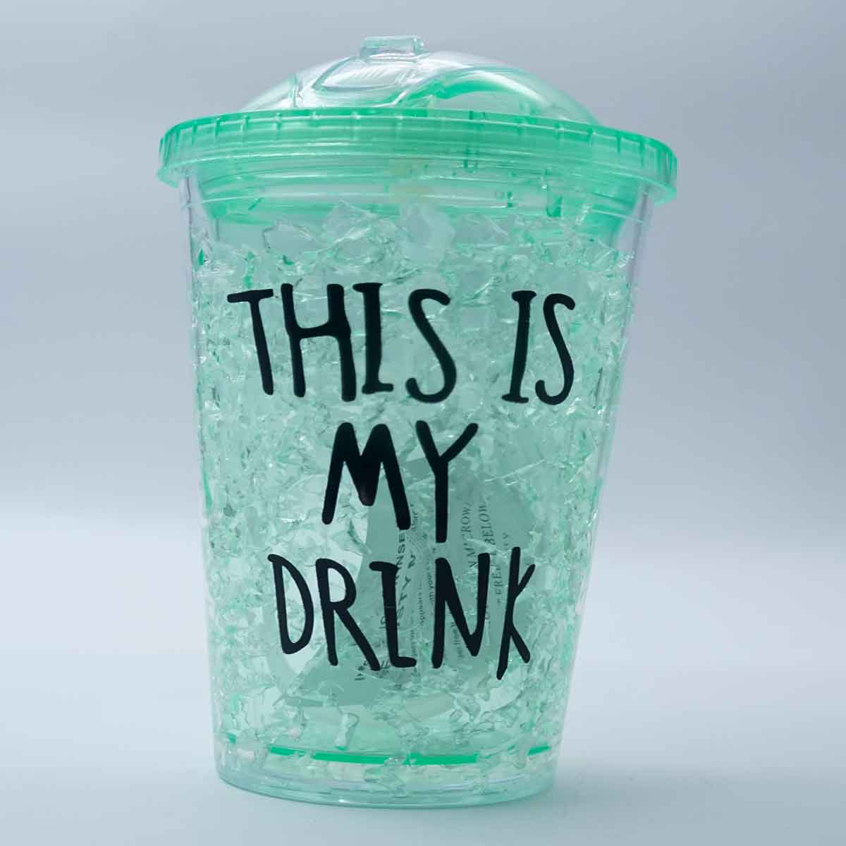 Arav RG - 144 Sipper Glass Green Color SKU 50875