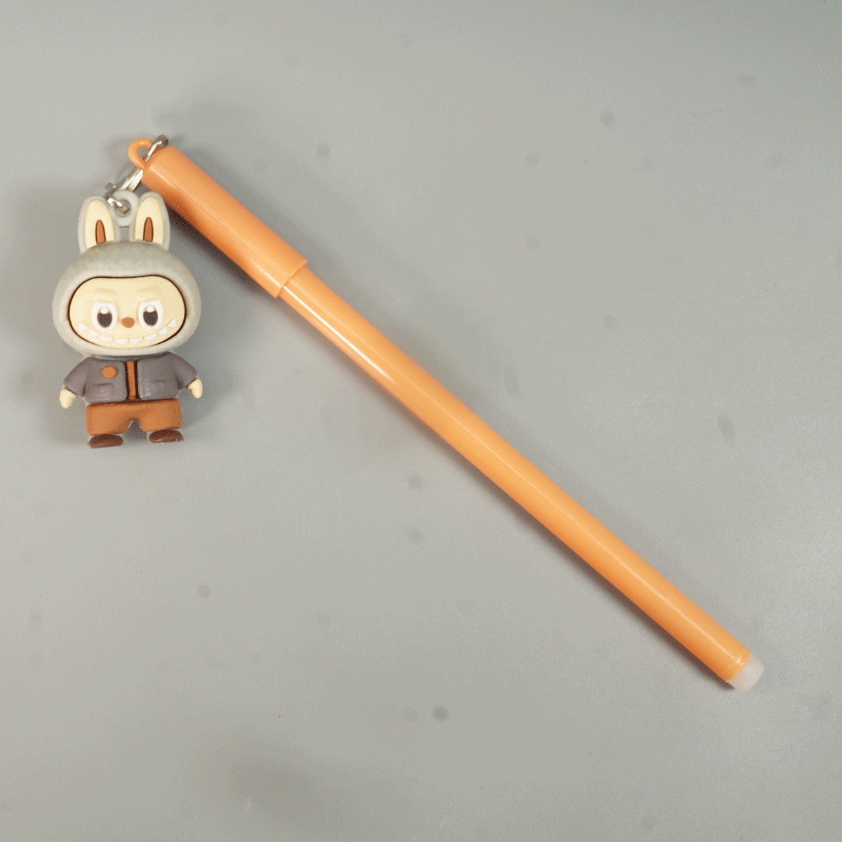 penhouse.in Pens Cute Cartoon Animal Topper Orange Color Toy Gel Pen SKU 50960