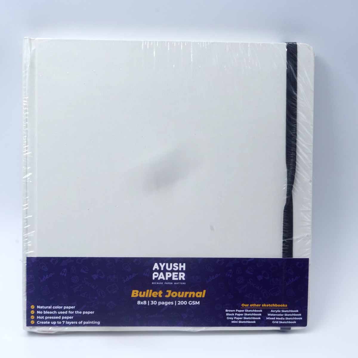 Ayush Paper Artyshill Book 8*8 Wiro SKU 51045