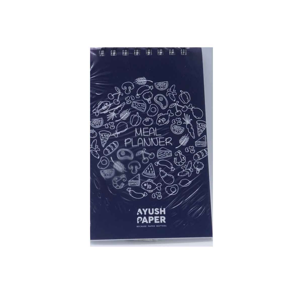 Ayush Paper Meal planner wiro 30PGS/100GSM SKU 51084