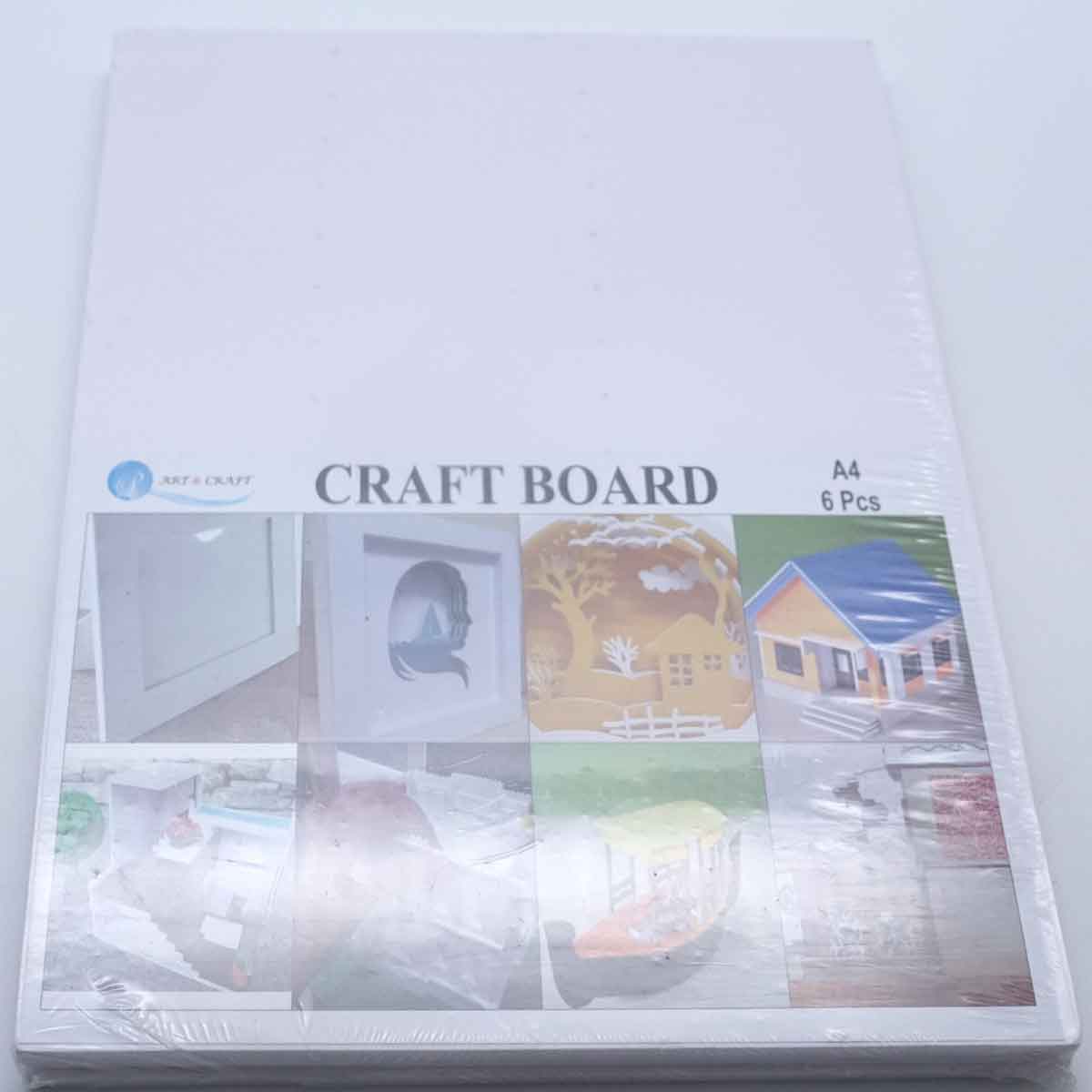 AAC A4 Craft Board 6Pcs SKU 51169