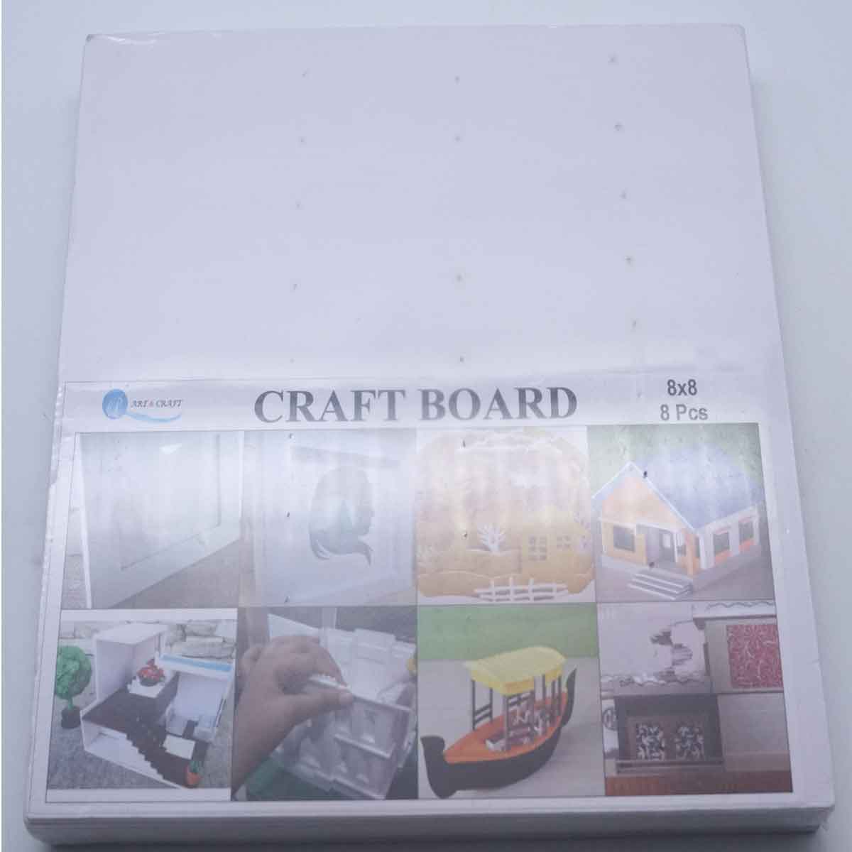 AAC 8*8 Craft Board 8Pcs SKU 51170