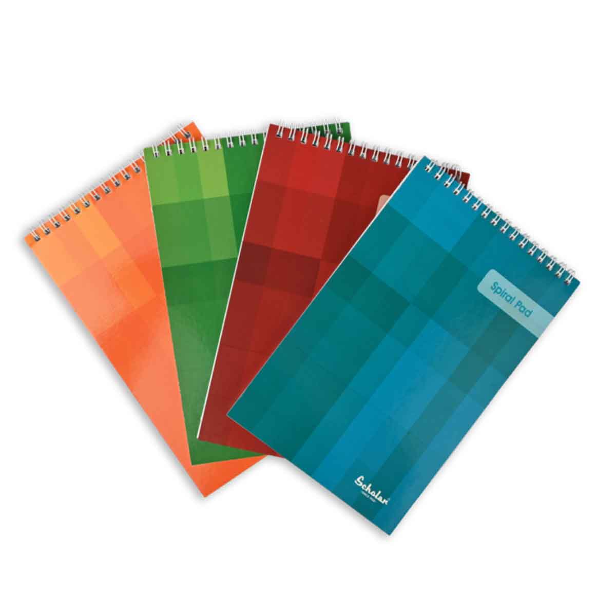Scholar SPS4 Spiral Pad Side A4 80pages SKU 51204