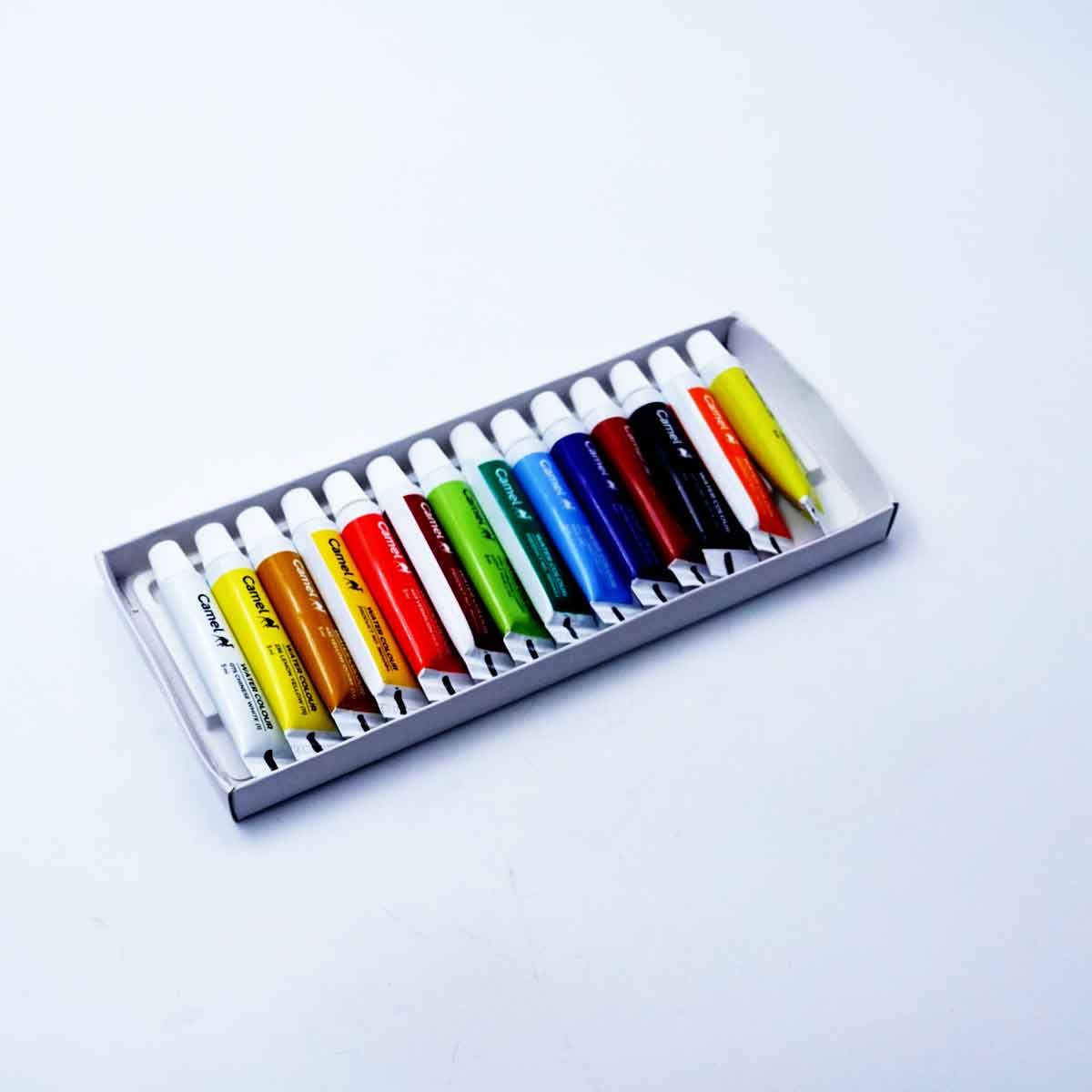 Camlin Water Color Tubes 14 Shades Smooth Colors For Transparent Effect SKU 51245