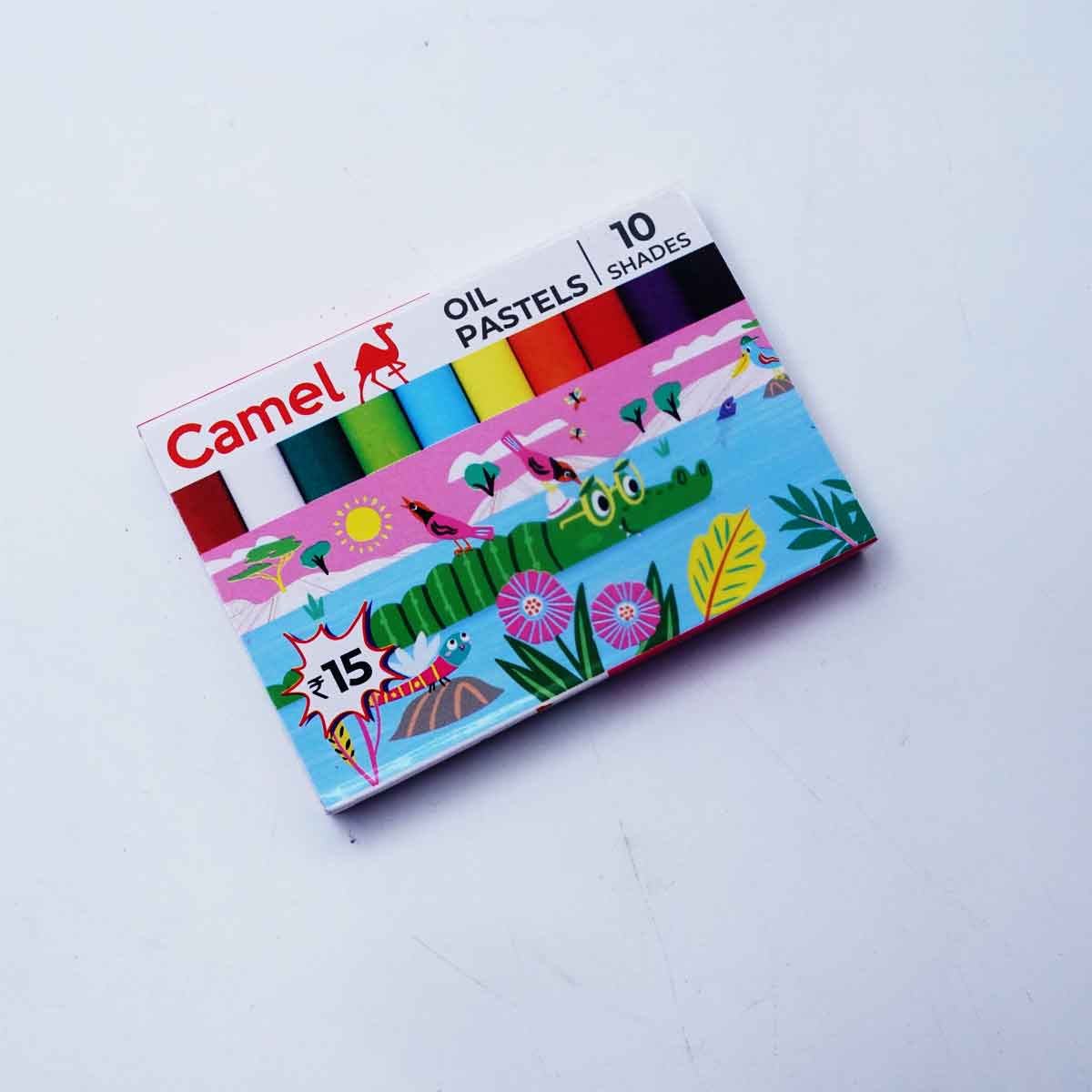 Camlin Oil Pastel 10 Shades  SKU 51246