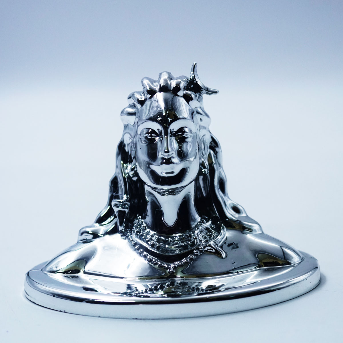 Penhouse.in Yogi Statue Silver Color SKU 51255