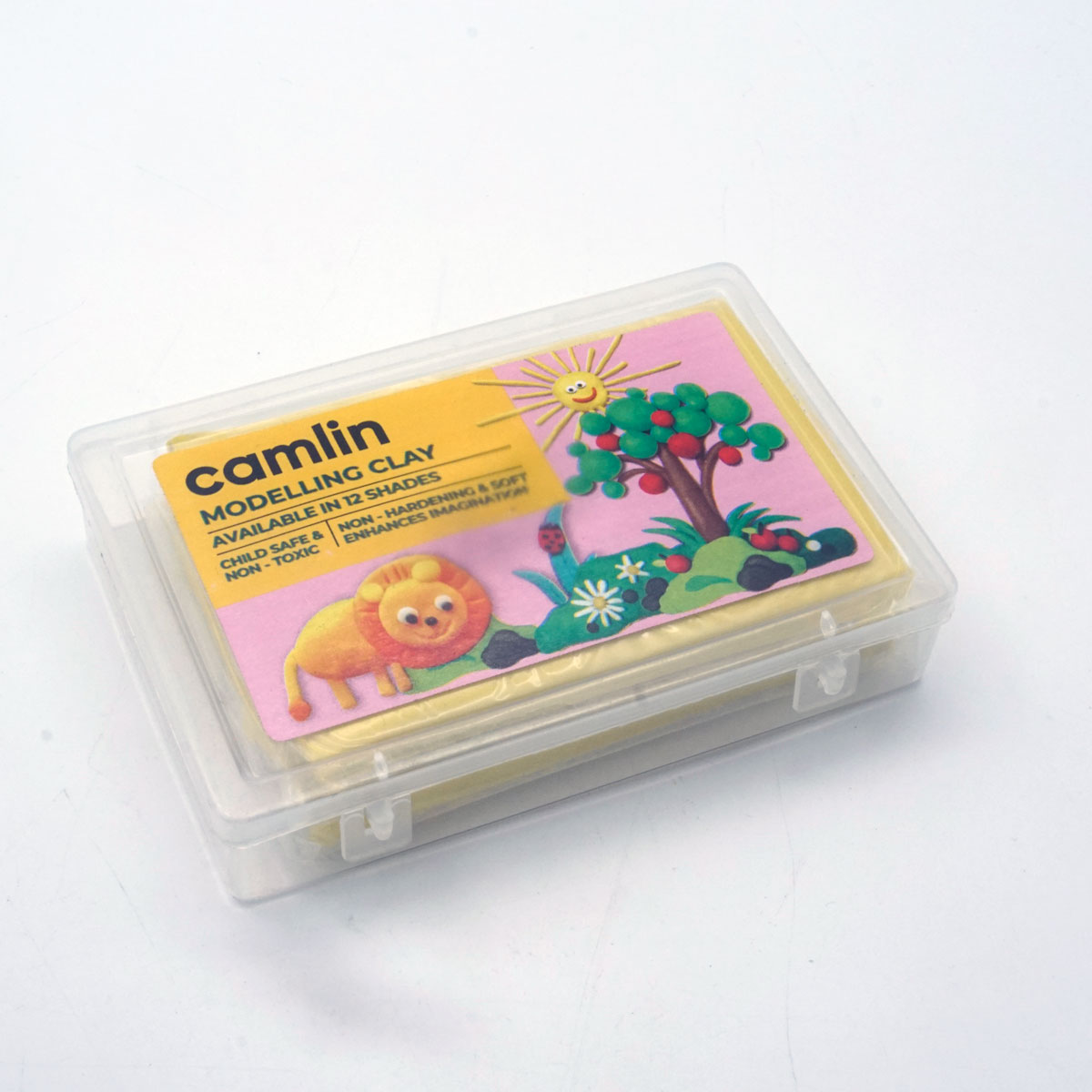Camlin modelling clay 12 shades vibarant and soft 156 grams SKU 51311