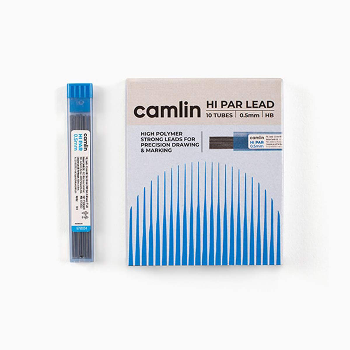 Camlin Hipar Lead 0.5mm B High Polymer Strong Lead Bold & Darkour SKU 51372