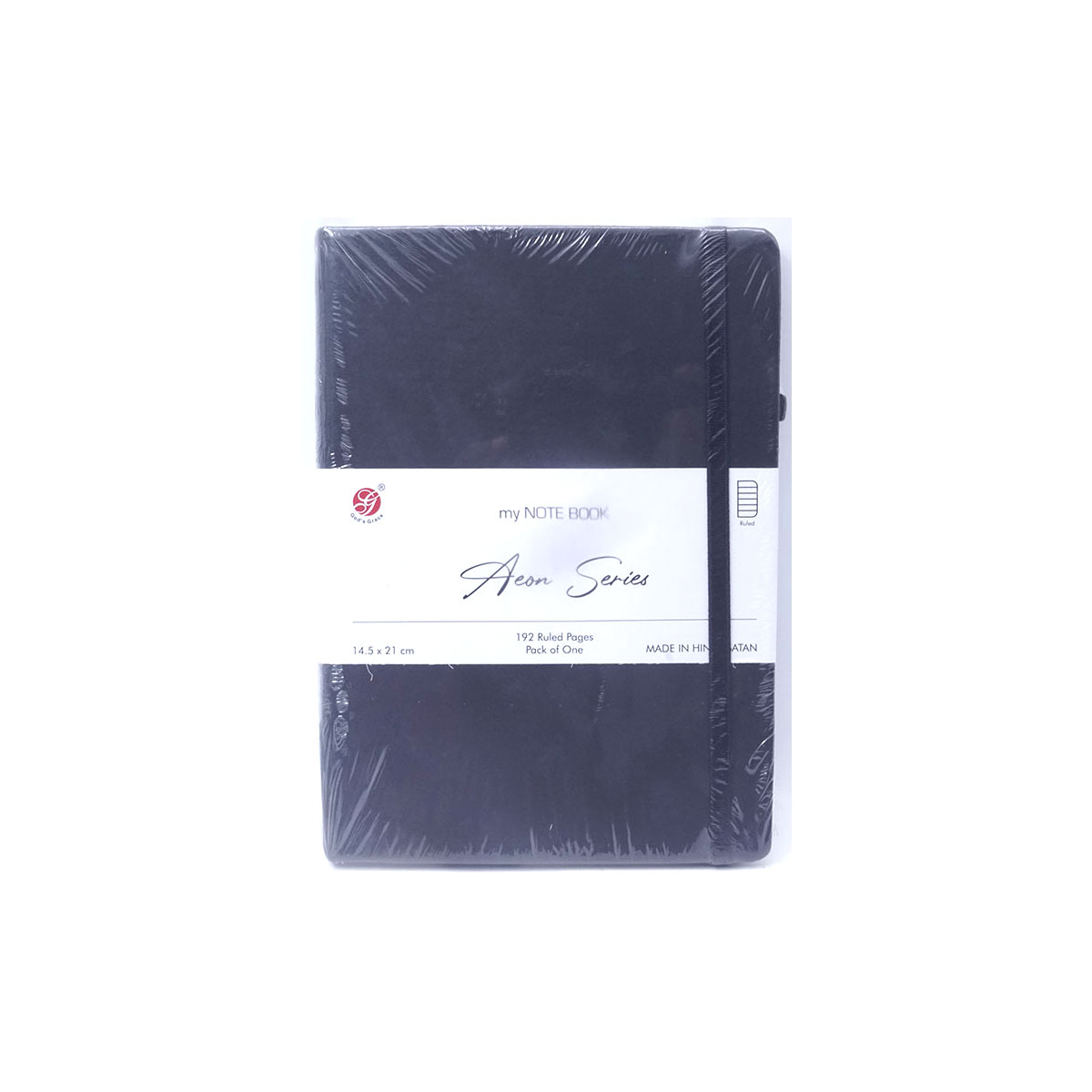 Gods Grace Aeon Series Black Color  192 Pages Ruled Note Book SKU 51489