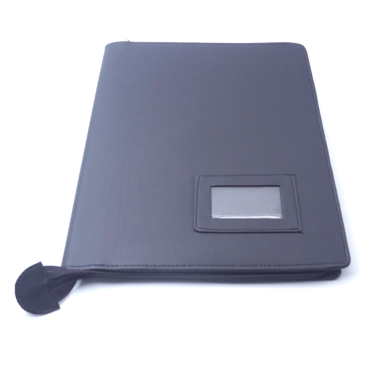 Gods Grace Blessed Folder Black Color Leather A4 10 Leaves Stiched Folder SKU 51507