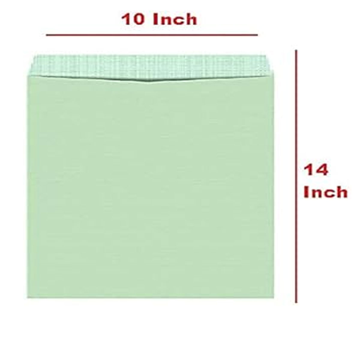 Gods Grace Green 14x10 inches Laminated Envelope Cover SKU 51531