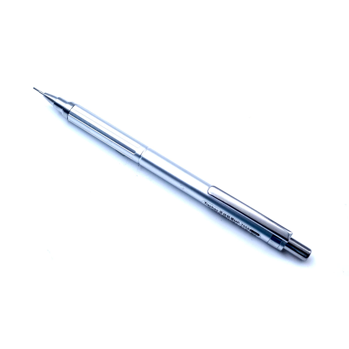 penhouse.in Tianhao White Color with silver trim MP-7058 0.7mm Led Pencil SKU 51601