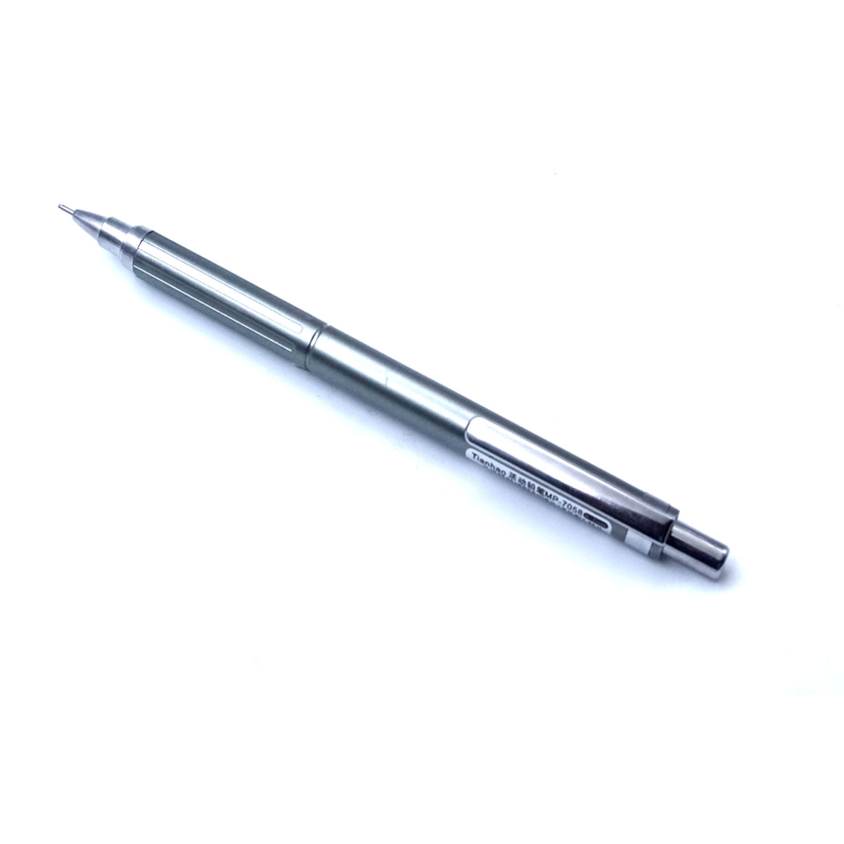 penhouse.in Tianhao Grey with Green Color with silver trim MP-7058 0.7mm Led Pencil SKU 51604