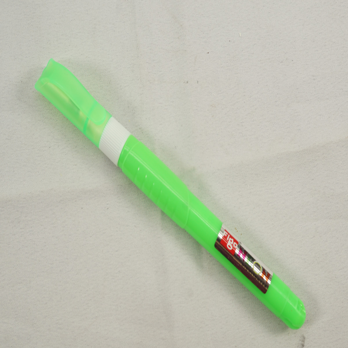 Figo  Neon Green Color Body and Cap Highlighter Mini SKU 51835