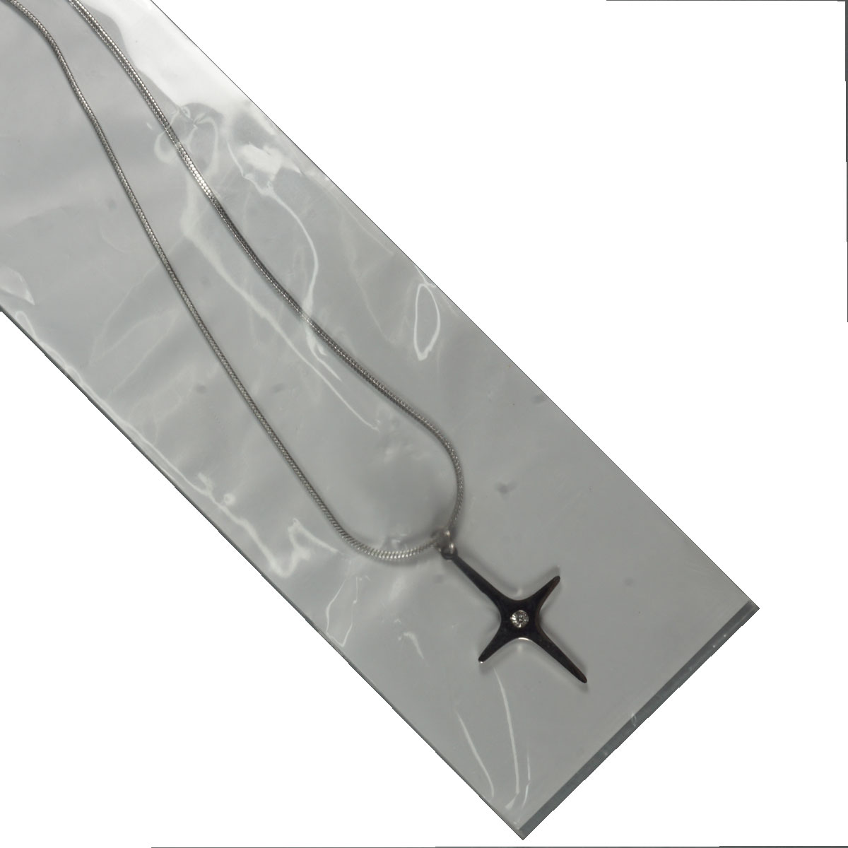 penhouse.in Silver Color Four Pointed Star Shape  Neck chain SKU 51922