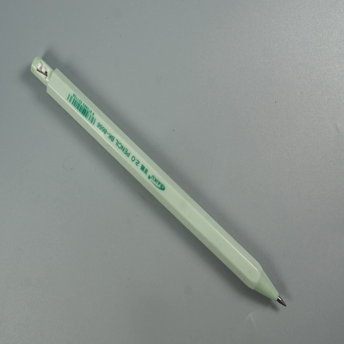 Baiku BK-8666 Light Green Color 2.0mm Lead Pencil  SKU 51953