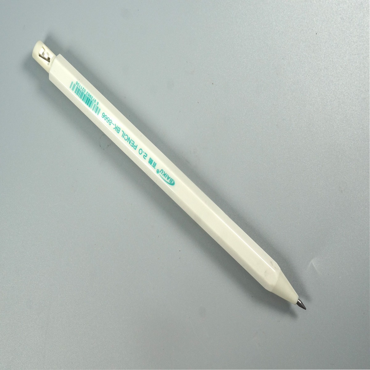 Baiku BK-8666 White Color 2.0mm Lead Pencil  SKU 51955