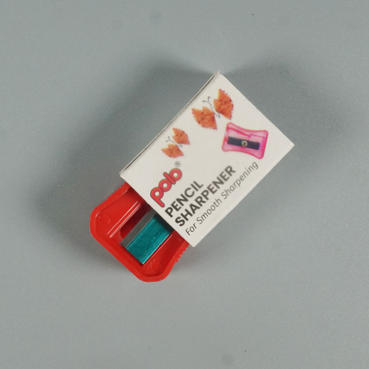 Polo Long Point Red Color Pencil Sharpener SKU 51965